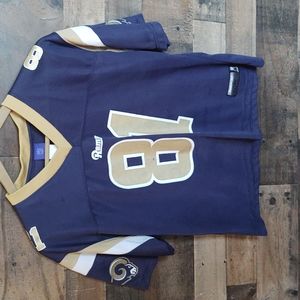VTG Rams Holt Number 81 NFL Reebok Youth Jersey Large